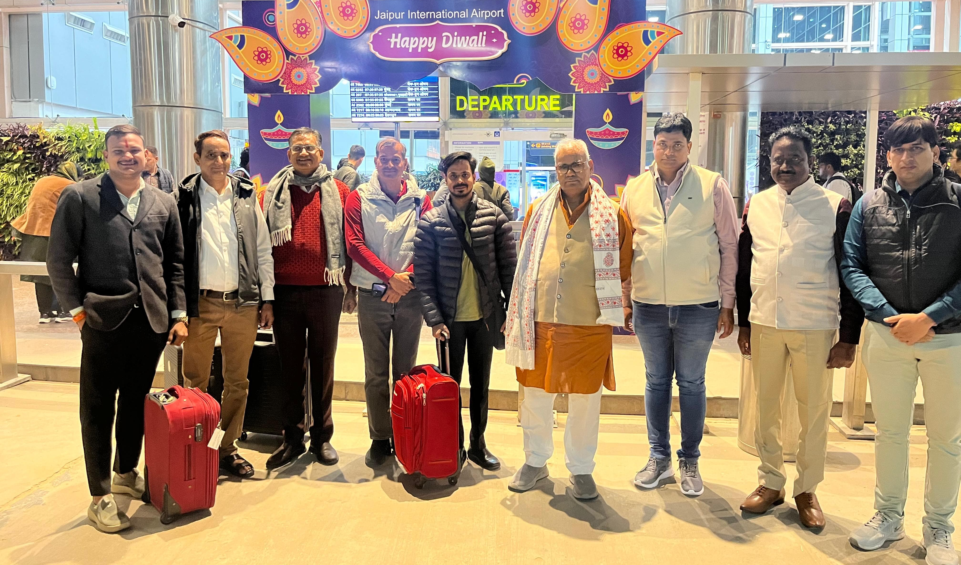 राजस्थान के पंचायती राज, शिक्षा एवं संस्कृत मंत्री मदन दिलावर के नेतृत्व मे 21 सदस्यीय प्रतिनिधिमंडल असम–मिजोरम दौरे पर