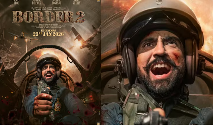 Border 2’: New Poster Shows Diljit Dosanjh Piloting an Aircraft in War-Themed Action Drama