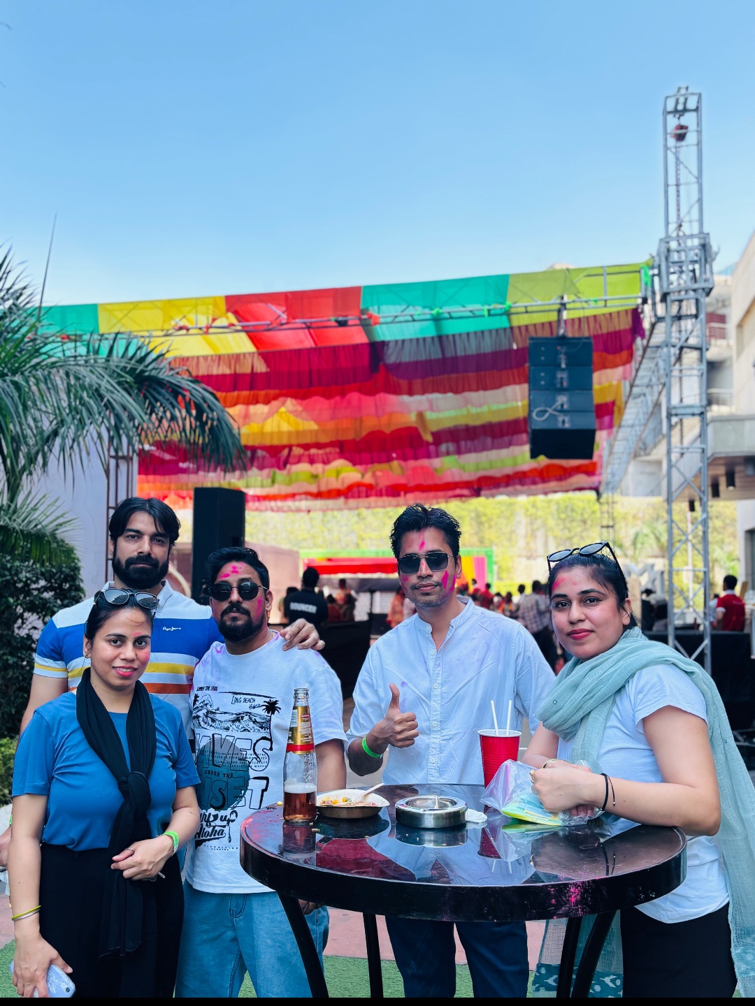 द ललित जयपुर में ऑर्गेनिक रंगों के साथ भव्य होली उत्सव आयोजित