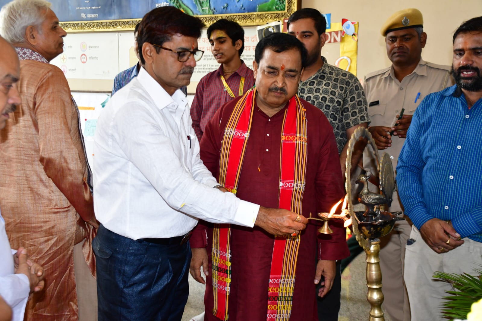 केन्द्रीय संस्कृत विश्वविद्यालय के जयपुर परिसर में 'संस्कृत सप्ताह महोत्सव' का भव्य आयोजन