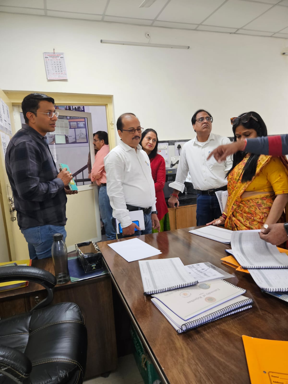 रूसा 2.0 ऑडिट टीम ने ईसीएच इन्क्यूबेशन सेंटर का किया निरीक्षण