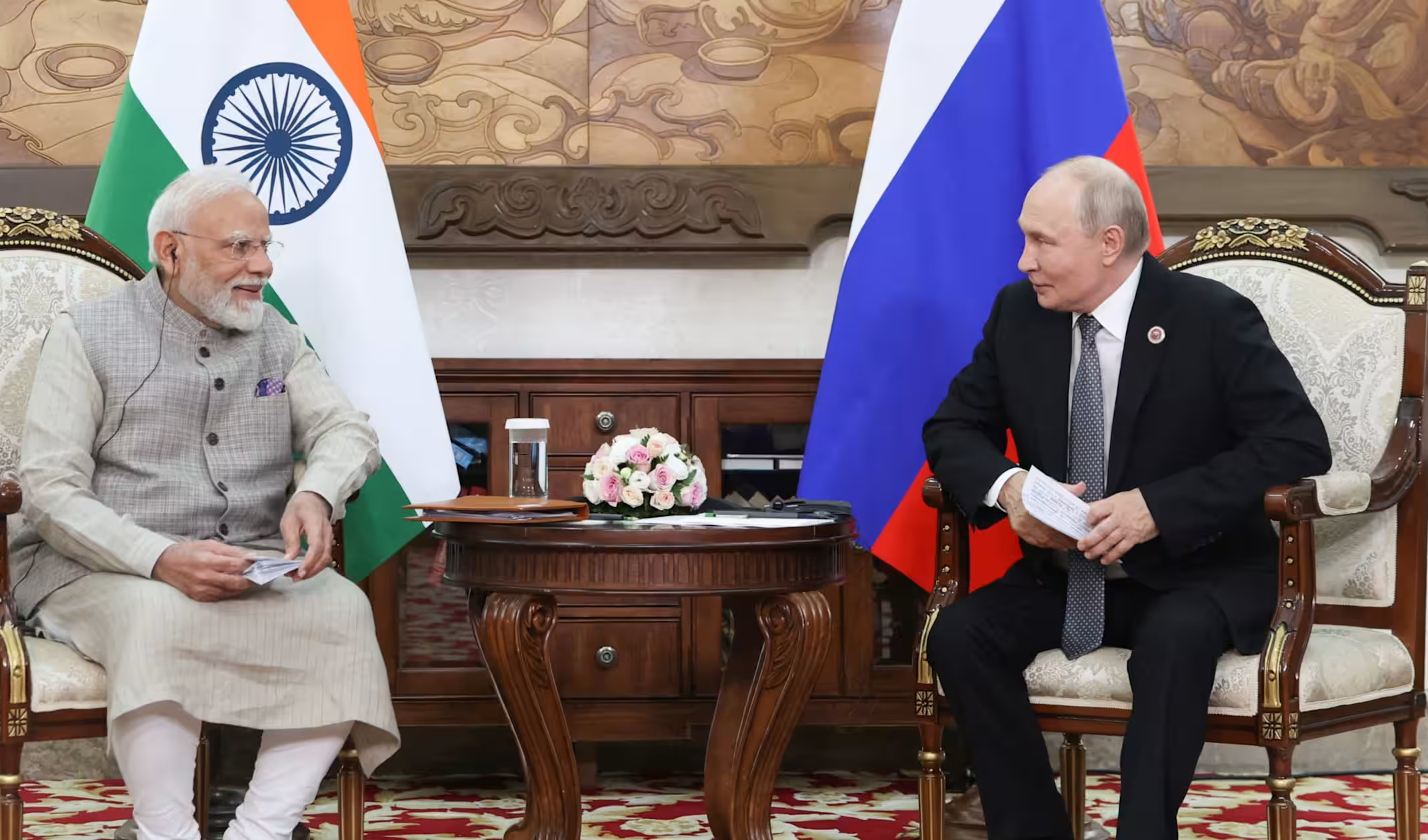 PM Modi Tells Putin World Must Move From Endless War to an End of War