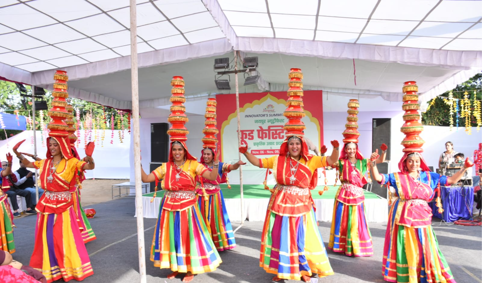 जवाहर कला केंद्र में शनिवार को गणेश स्थापना के साथ हुआ रंगारंग उद्घाटन, चार दिनों तक चलेगा फूड, हेल्थ और ऑर्गेनिक उत्पादों का महोत्सव