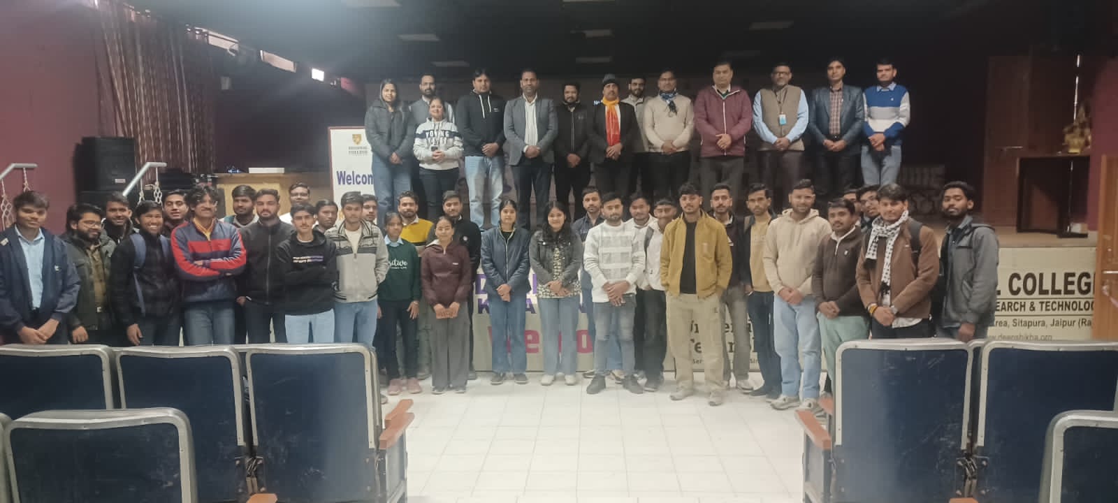 रीजनल कॉलेज फॉर एजुकेशन रिसर्च एंड टेक्नोलोजी, जयपुर में प्लेसमेंट वर्कशॉप का आयोजन