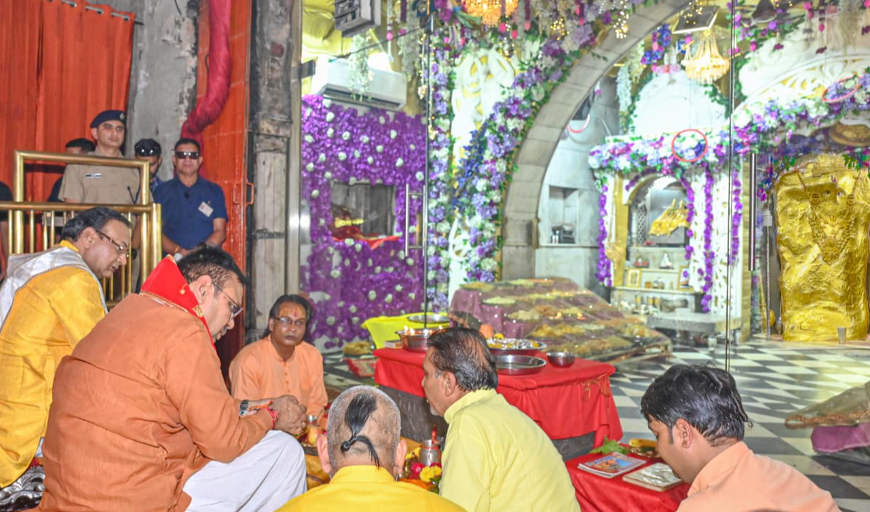 मुख्यमंत्री भजनलाल शर्मा ने मेहंदीपुर बालाजी के किए दर्शन